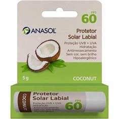 Anasol Protetor Labial Fps 60 Coconut - 5 G