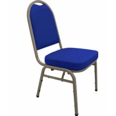 Cadeira Para Hotel E Auditórios Linha Hotel Azul
