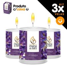 Kit 3x Vela Aromática Vela Perfumada - Várias Opçoes Perfume Aromatera