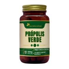 Extrato Seco Própolis Verde 60 Capsulas 500mg - Flora Nativa, Sem Sabo