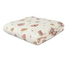 Lençol Avulso Com Elástico para Mini Berço 100%Algodão 200 Fios - Mari