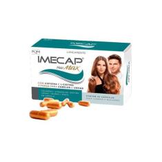 Imecap Hair Max c/30 Modelo Novo Biotina Cromo Selênio Zinco Completo 