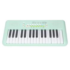 Teclado de Piano de 32 Teclas, Mini Teclado Eletrônico Com 16 Tons, 10 Ritmos, Efeitos Sonoros de Eco, para Prática, Gravação e Reprodução, Teclado Portátil para Iniciantes,