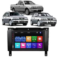 Kit Multimidia MP5 Gol G3 2000 - 2005 7 Pol TouchScreen + Câmera e Mol