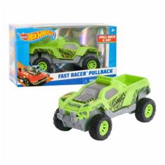 Miniatura De Fricção Hot Wheels Fast Racer Pullback Dawgzill