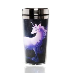 Copo Térmico Unicórnio Roxo - 450 ml