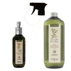 Kit Avatim Água Perfumada + Perfume Ambiente Cascas E Folhas