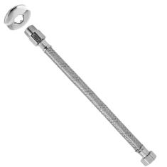 Engate Flexível Água Quente e Fria Inox 1/2" 40cm 75mca - 70c Mf