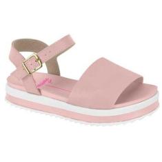 Sandália Infantil Flatform Rosa Claro Molekinha 2305.1512-Feminino