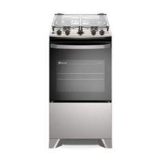 Fogão 4 bocas Electrolux Cinza Efficient Mesa Inox, PerfectCook e VaporBake (FE4IG) Bivolt