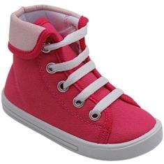 Tênis Botinha Cano Alto Menino Menina Confortável Antiderrapante Coturno Estiloso Bebê Infantil-Unissex