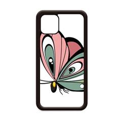 Capa Animal em formato de coração com borboleta para iPhone 11 Pro Max para Apple Mobile Case Shell