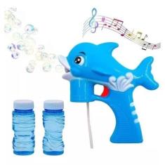 Bolhas Mágicas: Lançador de Bolhas de Sabão (Azul)