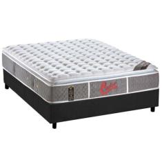 Cama Box Casal: Colchão Molas Ensacadas Castor Pocket Light Stress Oxy