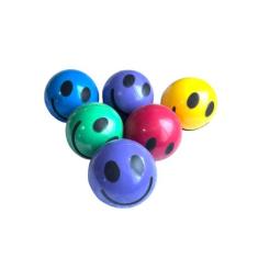 Combo 60 Mini Bola De Vinil Futebol Infantil Plástica Cheias - Fini