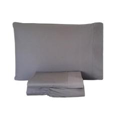 Jogo de Lençol 3 Peças Solteiro Cama Auxiliar 78cm Percal 200 Fios 100
