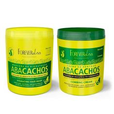 Kit Masc. e Creme de Pentear Tratame. de Cachos Forever Liss