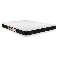 Colchão King Espuma D45 Black White air Euro Pillow Double Face (193x203x27) - Castor