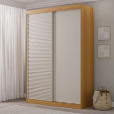 Guarda-Roupa Solteiro 2 Portas 1 Porta Ripada Samambaia Cabecasa