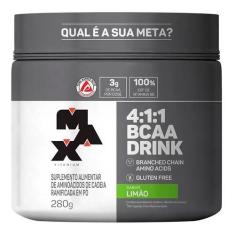 Bcaa Drink 4:1:1 280g - Max Titanium, Limão