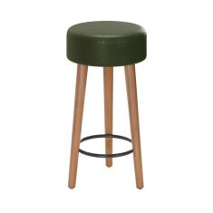 Banqueta Baixa Pés Palito Jones Verde