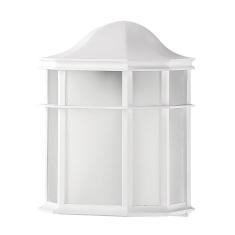 Arandela Retro Janelinha Branca Externa Colonial Acl60