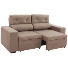 Sofá Retrátil Reclinável 3 Lugares Suede - Phormatta Evolution SMP, Ca