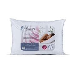 Travesseiro Toque de Seda Altenburg Travesseiro Branco Tecido Microfibra 100% Poliéster Texturizado 70g/m²/ Recheio com 550g