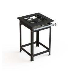 Fogão Industrial 1 Boca Baixa Pressão Queimador Simples