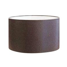 Cúpula Abajur Cilíndrica Cp-8023 Ø50x21cm Café
