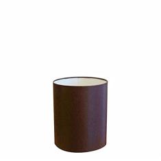 Cúpula Abajur Cilíndrica Cp-7001 Ø13x15cm - Café