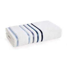 Karsten - Toalha Banhão Lumina Branco com Azul 80x150