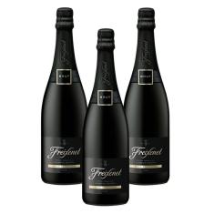 Kit 03 Unidades Espumante Freixenet Cordon Negro Brut 750Ml