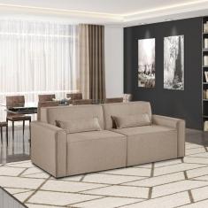 Sofá 2 Lugares 208cm Linho Lutz Yescasa Creme