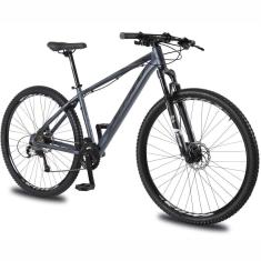 Bicicleta aro 29 KRW Alumínio 27 Velocidades Freio Hidráulico Suspensão dianteira Mountain Bike KR4