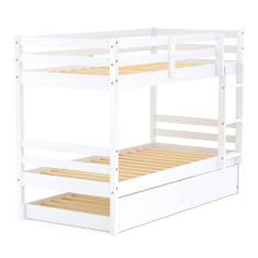 Treliche Solteiro Dreams Madeira Maciça Branco Megamoblia