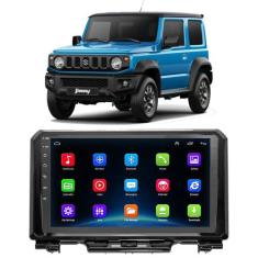 Kit Central Multimídia Android Jimny 2020 2021 2022 9 Polegadas Tv Onl