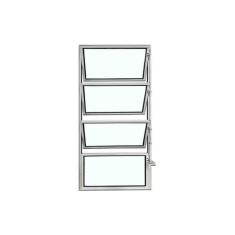 Vitro Basculante Branco 80 X 40 Vidro Liso - Brecorimo