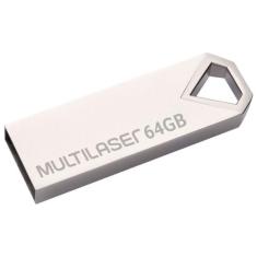Pen Drive 64gb Diamond 10mb/s Pd852 - MULTILASER