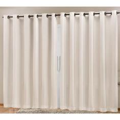 Cortina Blackout Em Tecido 3,00 M X 2,70 M - Palha