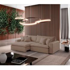 Sofá Zen Veludo 02 Módulos 90 cm B25 Meu Sofá Online