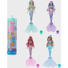 Boneca Barbie Sereia Estilo Surpresa - Color Reveal - Mattel