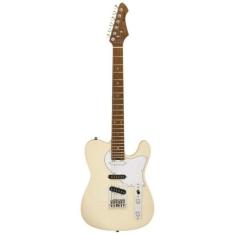 Guitarra Aria Pro II 615 MK2 Nashville Marble White