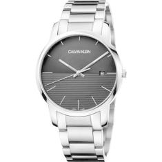 Relógio Masculino Calvin Klein City Aço Prata K2G2G14C