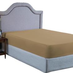 Lençol Queen Size 400 Fios Poliéster com Elástico Revenda - DONNA MARI