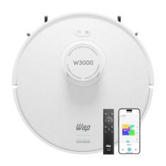 Aspirador De Pó Robo WAP Robot W3000 3 Em 1 Smart Bivolt