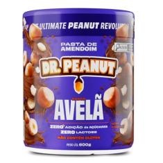 Dr Peanut, Pasta de Amendoim - 600g Avelã com Whey Protein