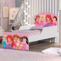 Mini Cama Princesas Com Colchão