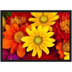 Quadro Decorativo Flores Paisagens Salas Decorações Com Moldura - Vita