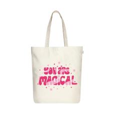 Ecoright Bolsa de lona estética para mulheres com zíper, sacola feminina para praia, mercearia, viagens, trabalho, academia, uso diário